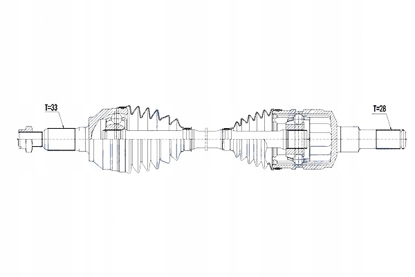фото №11, Приводной вал приводная hummer h3 3.5.3.7 5.3 06-10 l/p nty