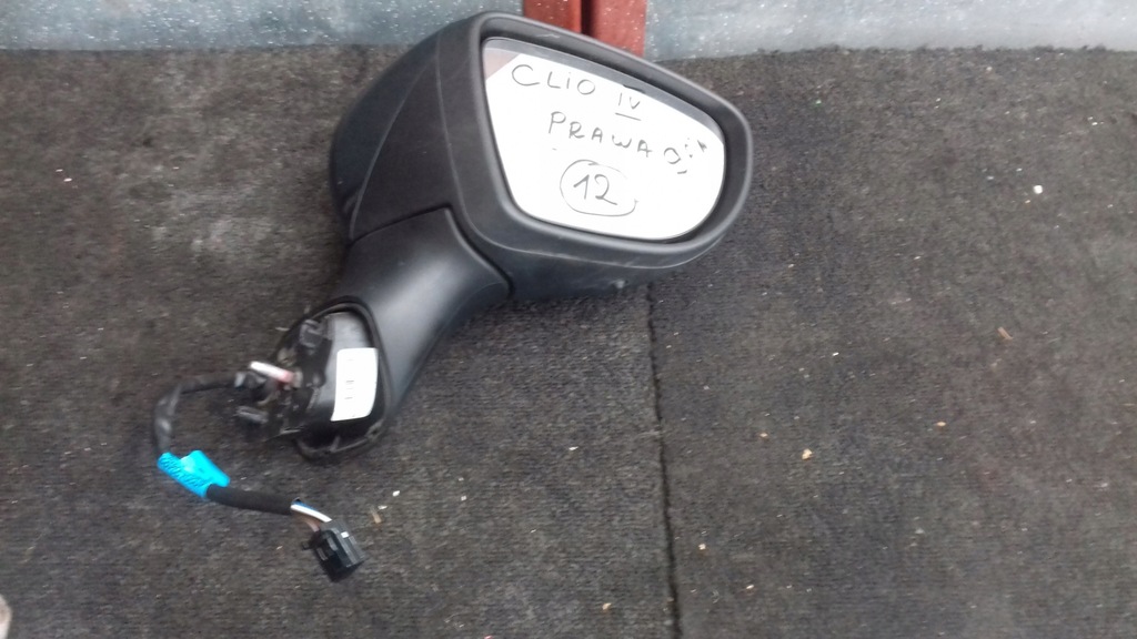 фото №1, Зеркало правое renault clio iv 9 pin europa