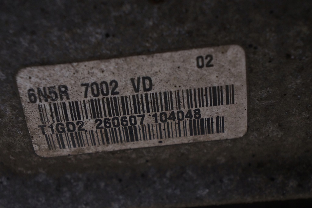 фото №7, Volvo s40 ii коробка передач передач 3m5r 7201 ze механическая 1.6 дизель 6n5r 7002 vd