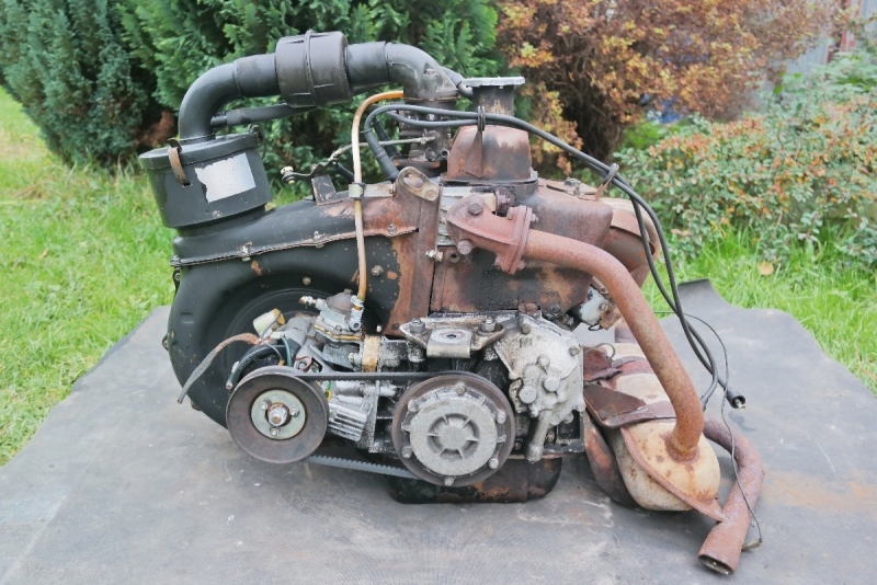 фото №1, Двигатель fiat 126p maluch 650 ccm с aparatem gdów