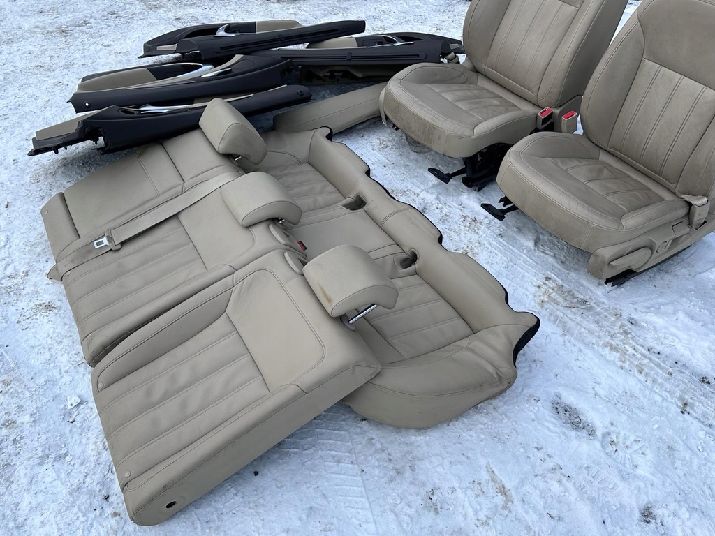 фото №13, Opel insignia a hb сиденья заднее сиденье обшивки кожа шторка