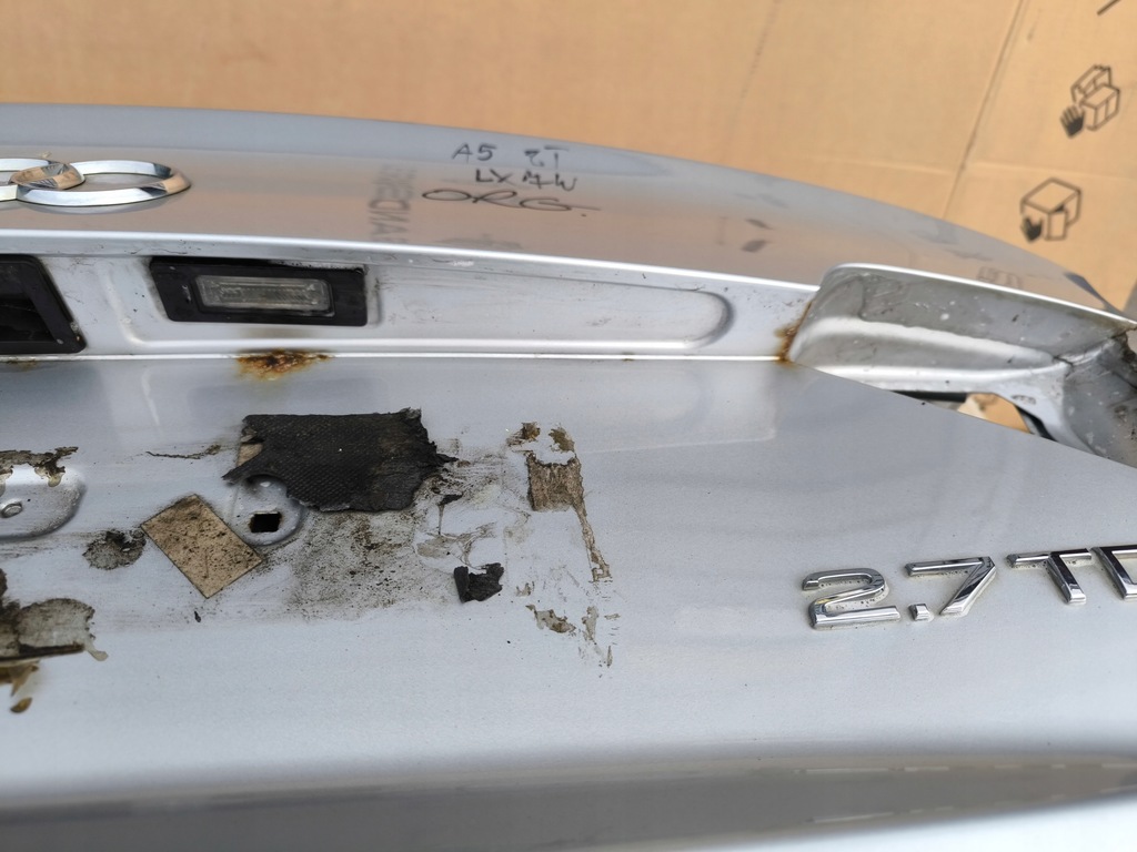 фото №10, Кришка багажника задня задня audi a5 8t coupe lx7w оригінал !!!