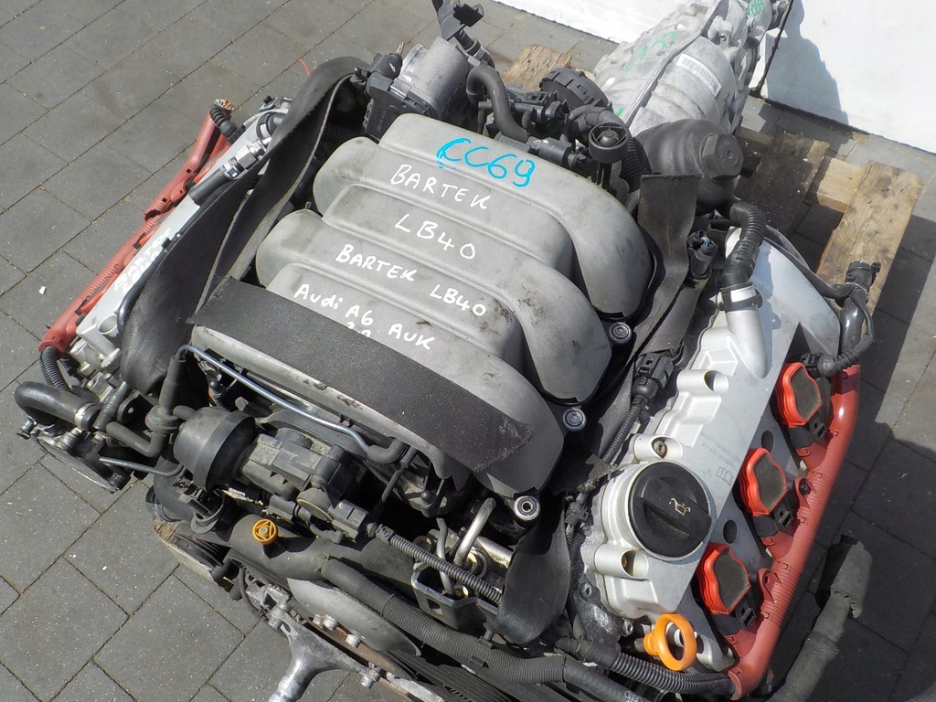 фото №13, Audi a6 c6 06r 3.2 fsi двигун auk kompletny film