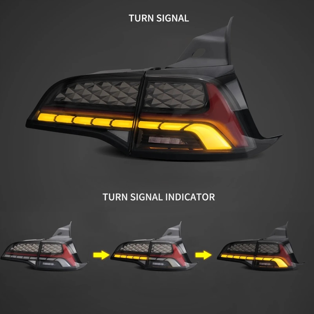Модуль лампа задних автомобилей full led к задних света tesla model 3 y 2017-2023 с Разборки