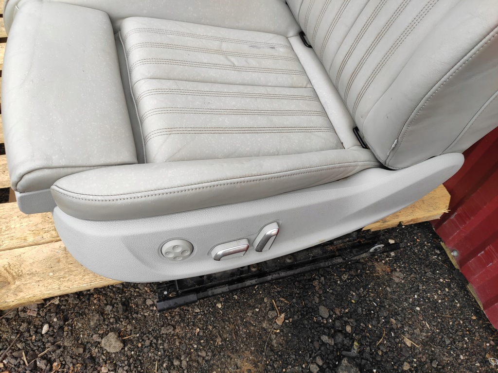 фото №11, Audi a7 4g салон сидіння сидіння s-line заднє сидіння обшивки комплект світла шкіра