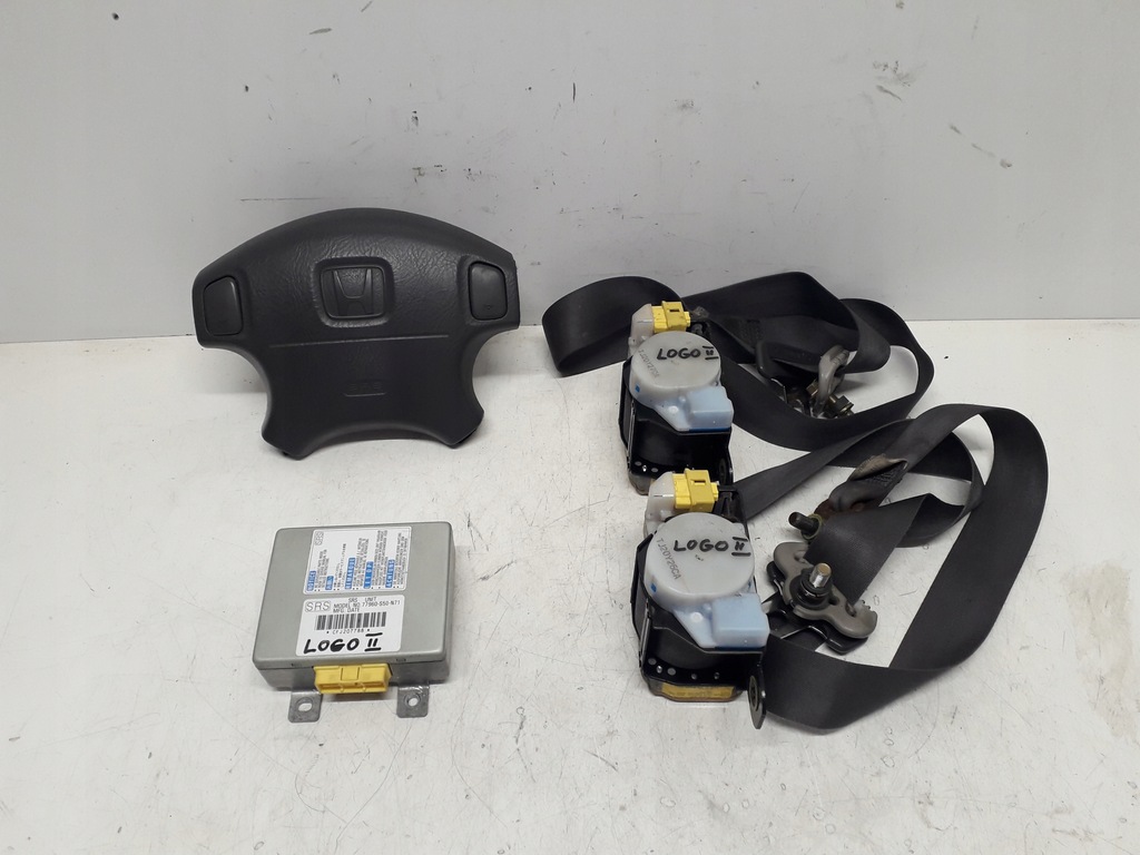 фото №1, Honda logo 96-01 датчик подушка безопасности подушка водителя ремни