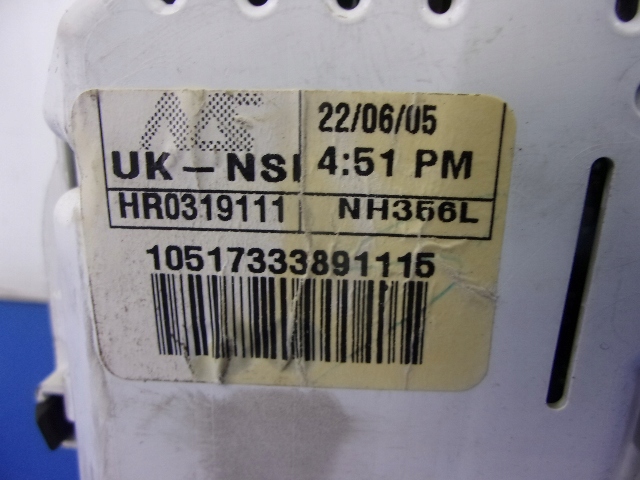 фото №6, Honda civic vii 1.4 90km счетчик приборы hr0319111