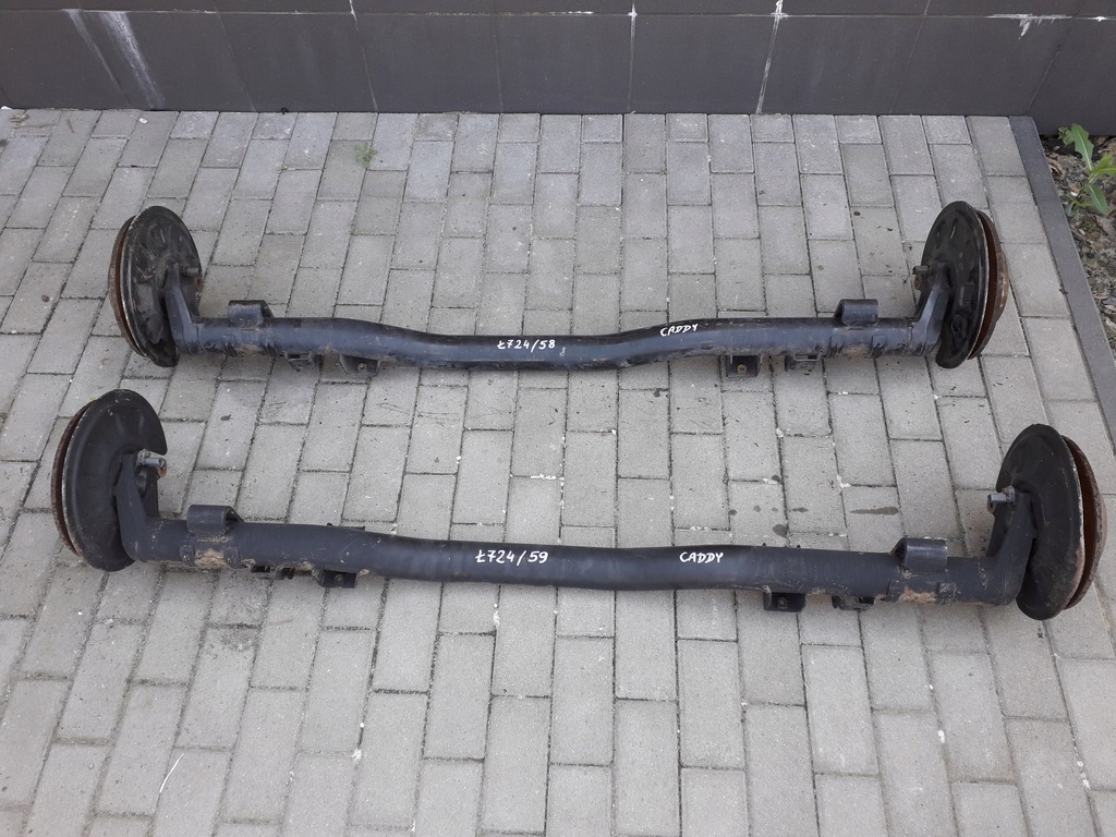 фото №8, Vw caddy 3 iii 2k0 2k5 03-20 балка подвеска задняя 2k5500051bs