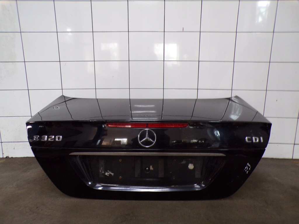 фото №1, Кришка багажника задня задня mercedes w211 sedan lak 197