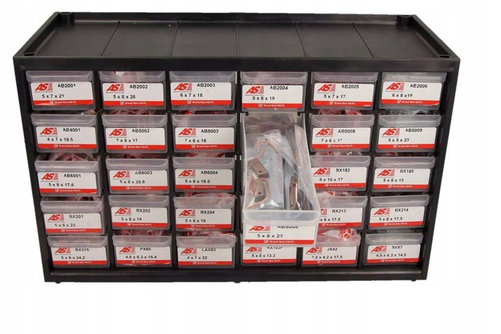 фото №2, Zs0003 набор стартовый щеток генератора 10 szt. as-pl