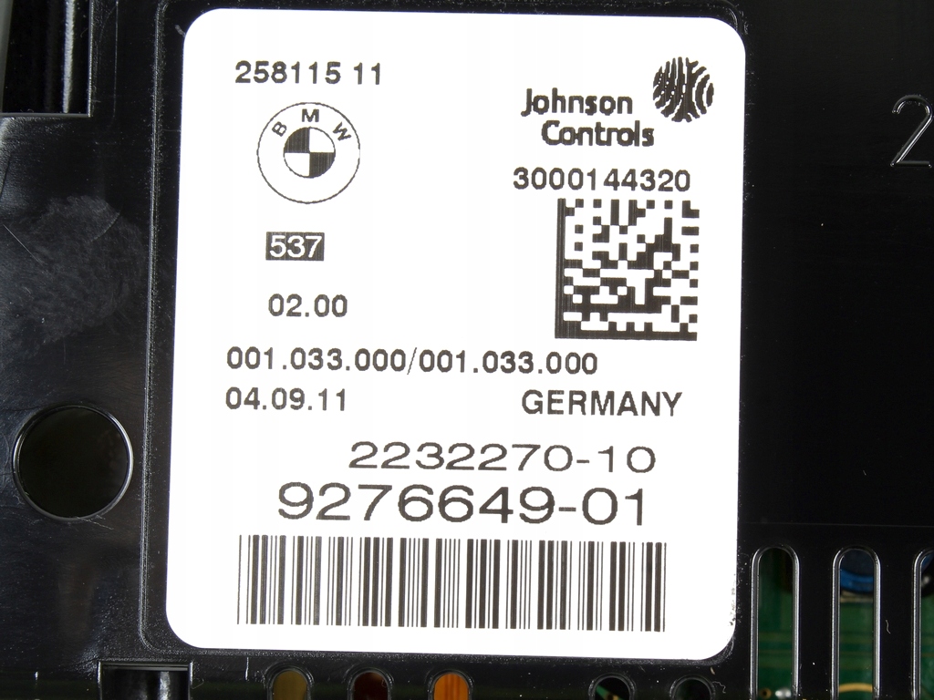 фото №7, Прилади лічильник bmw f10 f11 520d 2.0d 09-13