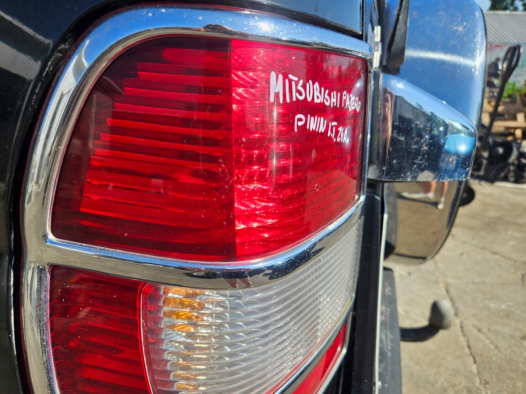 фото №8, Mitsubishi pajero pinin i лампа лівий задня ліва задня