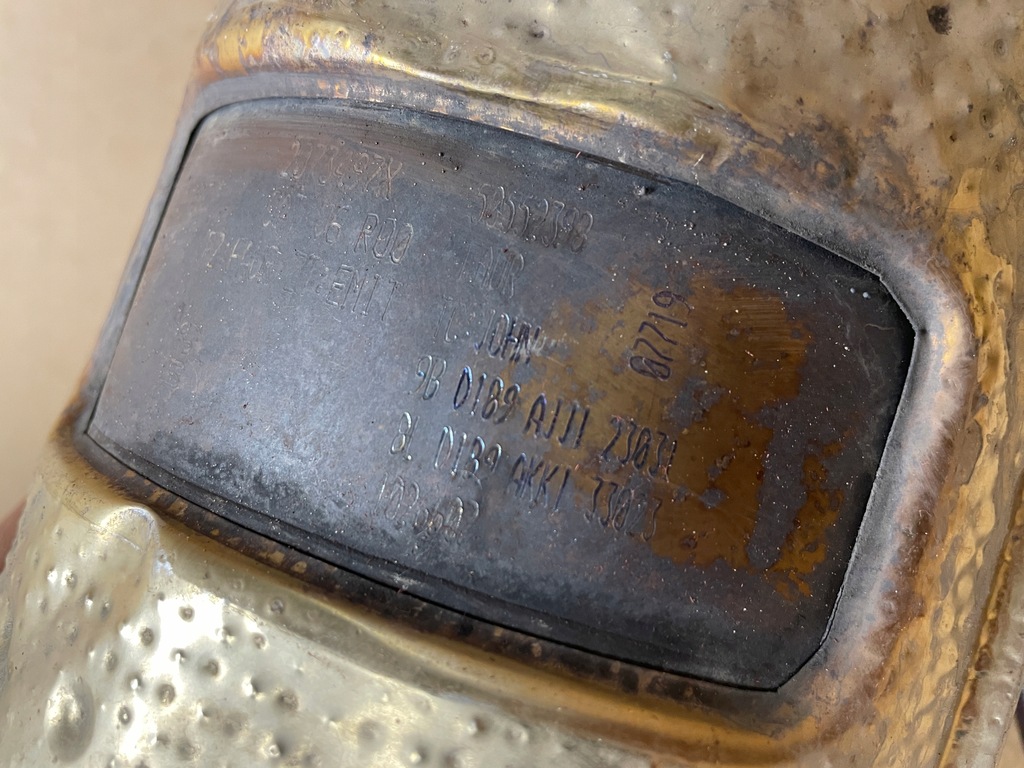 фото №4, Alfa romeo stelvio quadrifoglio катализатор 50552398 jak новый