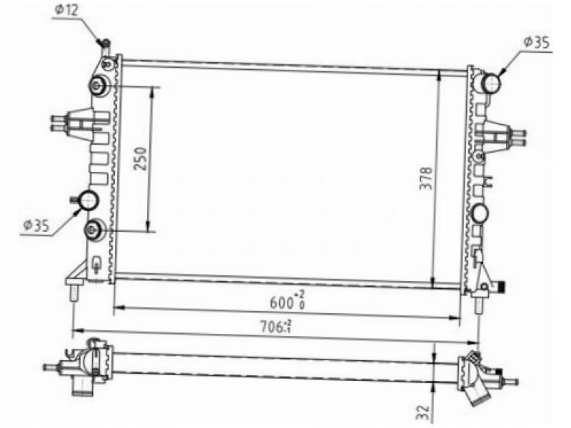 фото №2, Радиатор hart 602 103