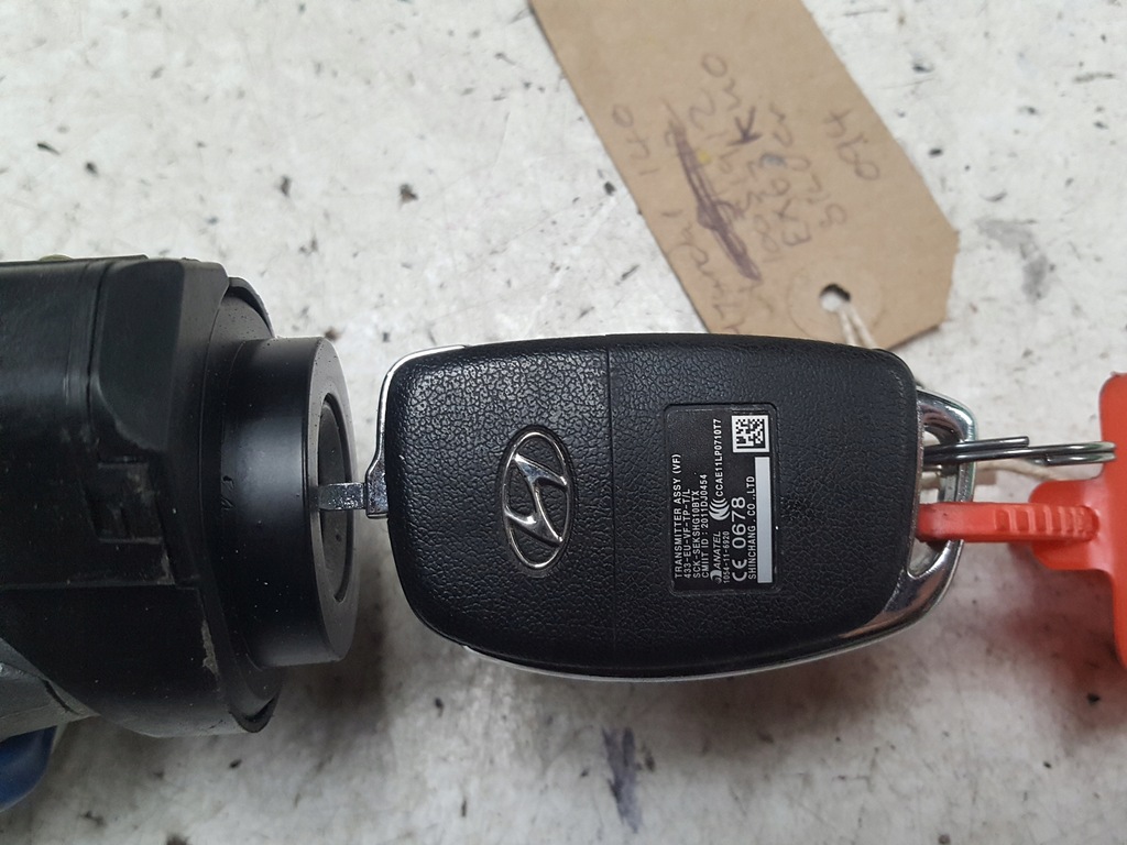 фото №4, Hyundai i40 11-14r замок зажигания ключ