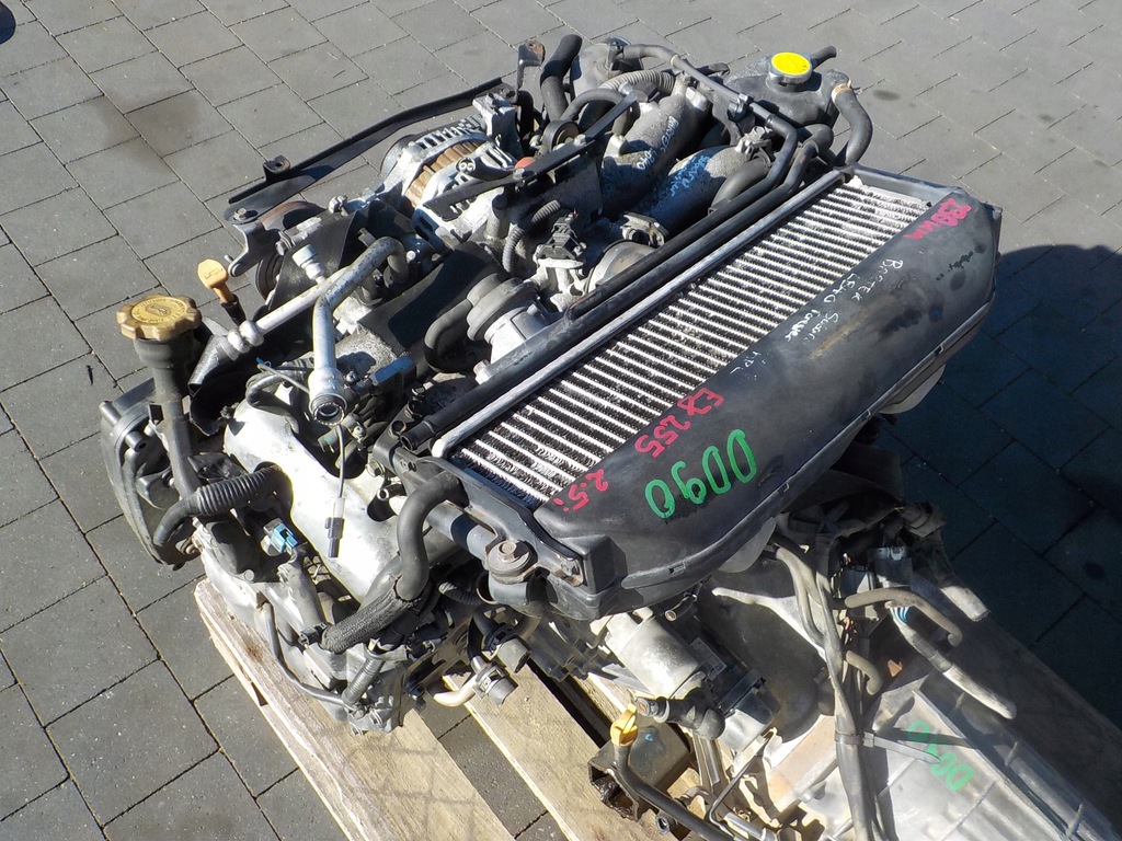 фото №12, Subaru forester ii sg 08r 2.5 turbo 230km двигатель ej255 фаза kompletny film