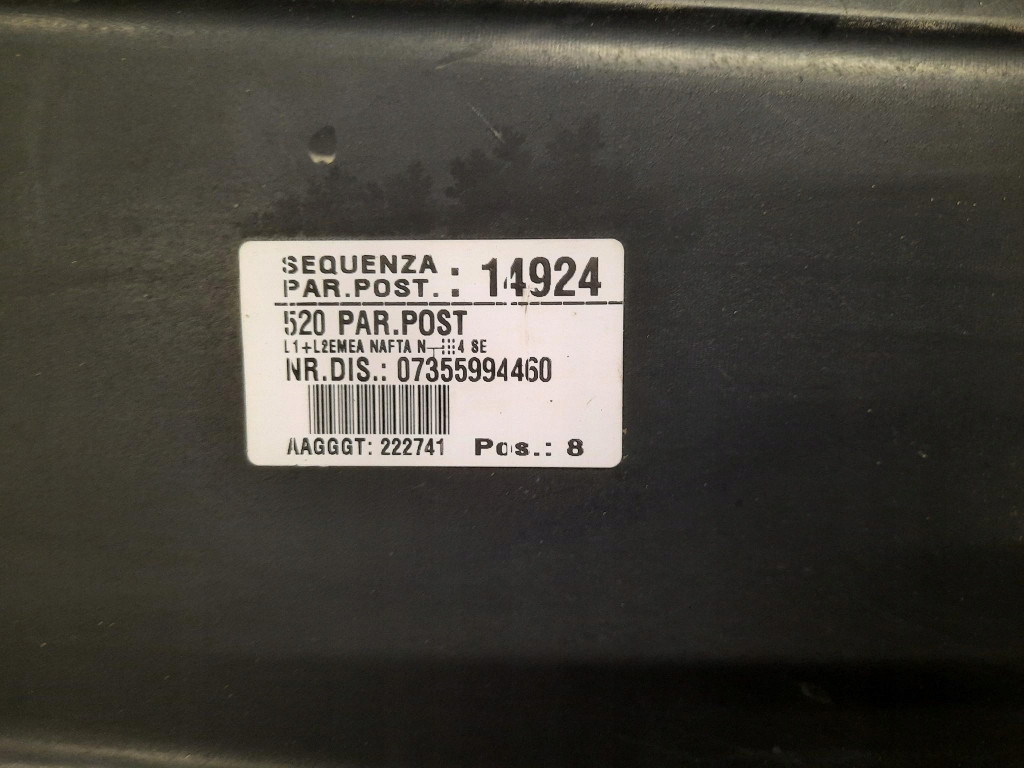 фото №9, Jeep renegade 14-18 бампер задняя задний 07355994460