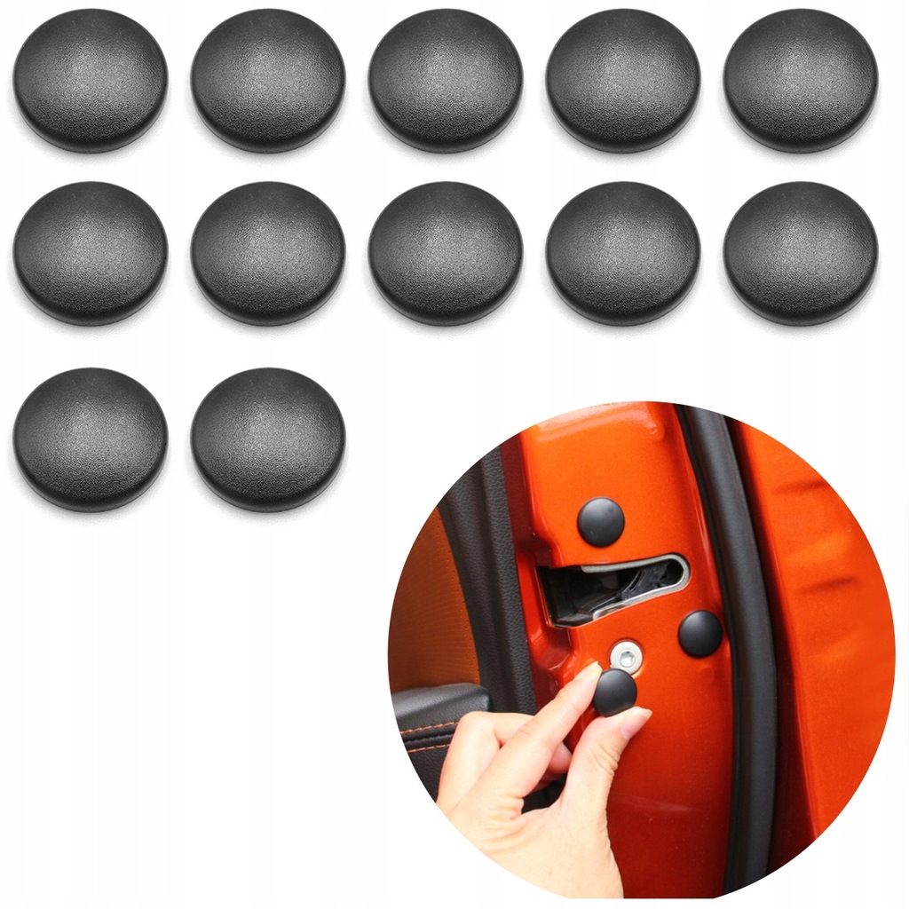 фото №1, 12x клипса накладка na болты защита замка дверь кузов набор