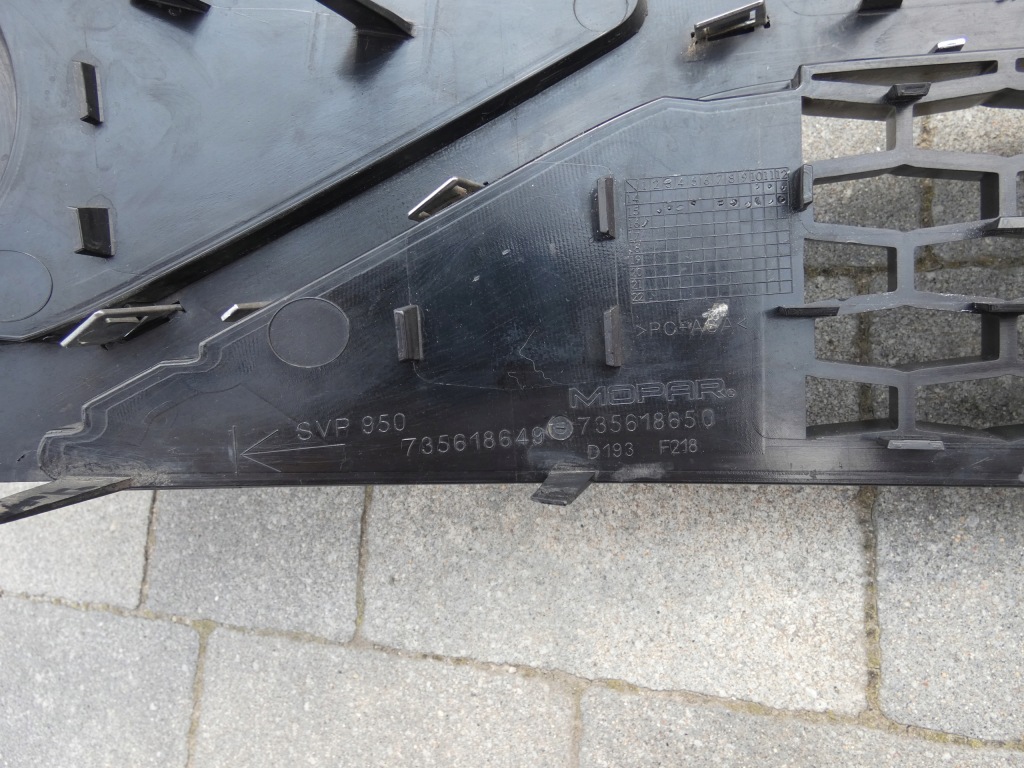 фото №10, Решётка бампера средняя lancia ypsilon iii lift