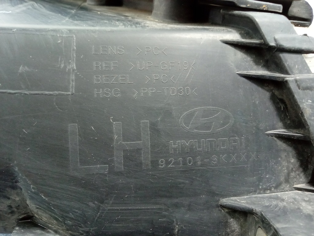 фото №6, Sonata iv nf 05- фара левый eu 92101-3kxxx