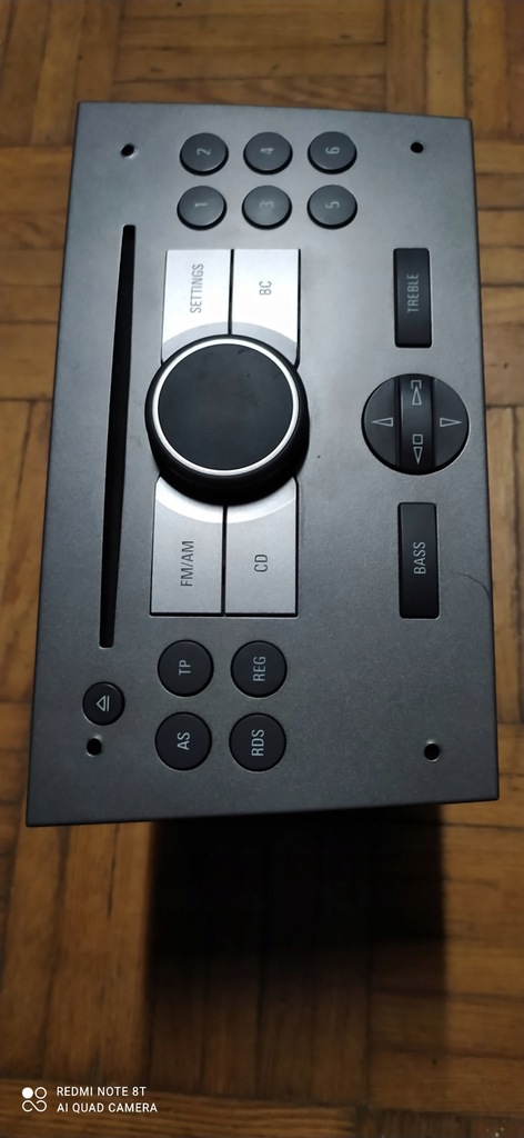 фото №1, Розкодований радіо opel оригінальний номер 13190853 vectra c signum