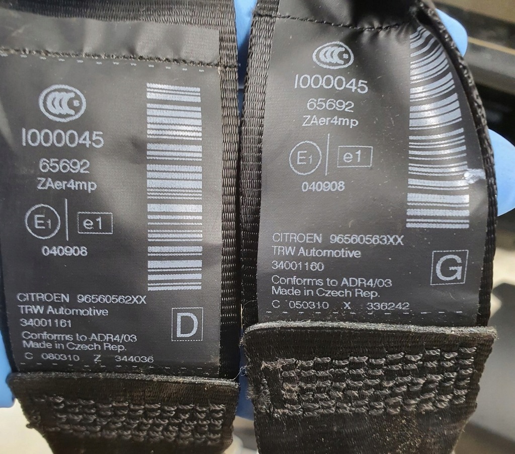 фото №13, Панель приладів консоль подушки безпеки ремені citroen c5 iii x7 kpl