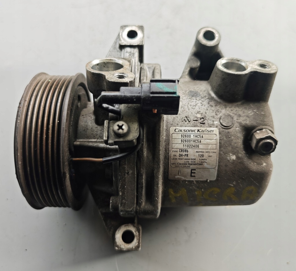 фото №1, Компрессор кондиционера nissan micra k13 note e12