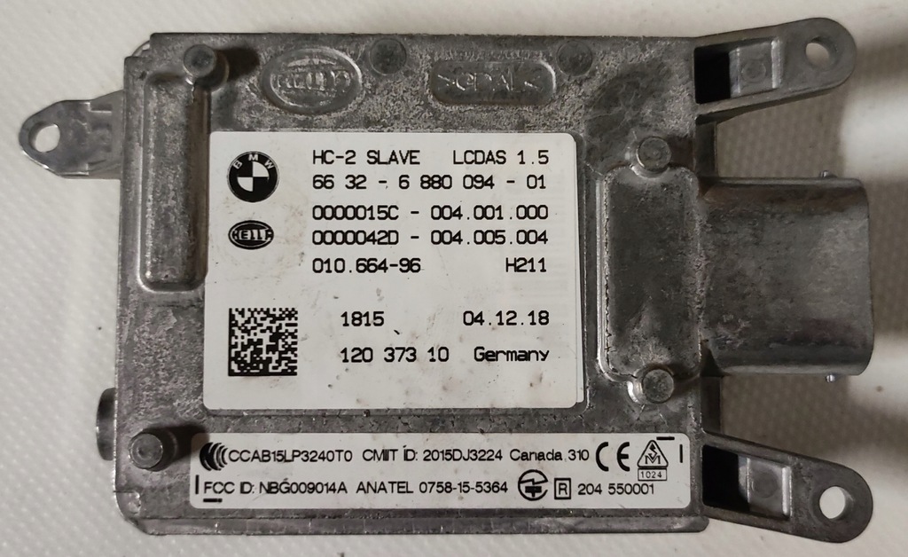 фото №1, Bmw 7 f01 lift датчик радар переключения поперечина движения задняя 12037310