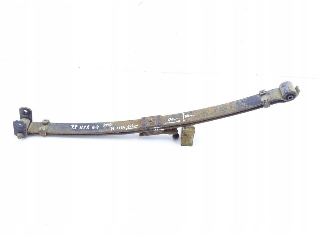 фото №1, Isuzu n35 n75 npr nqr 07- рессора перед 2 щетки 7cm