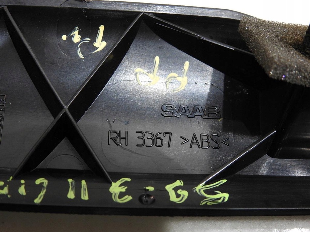 фото №7, Молдинг захист поріг правий перед saab 9-3 ii