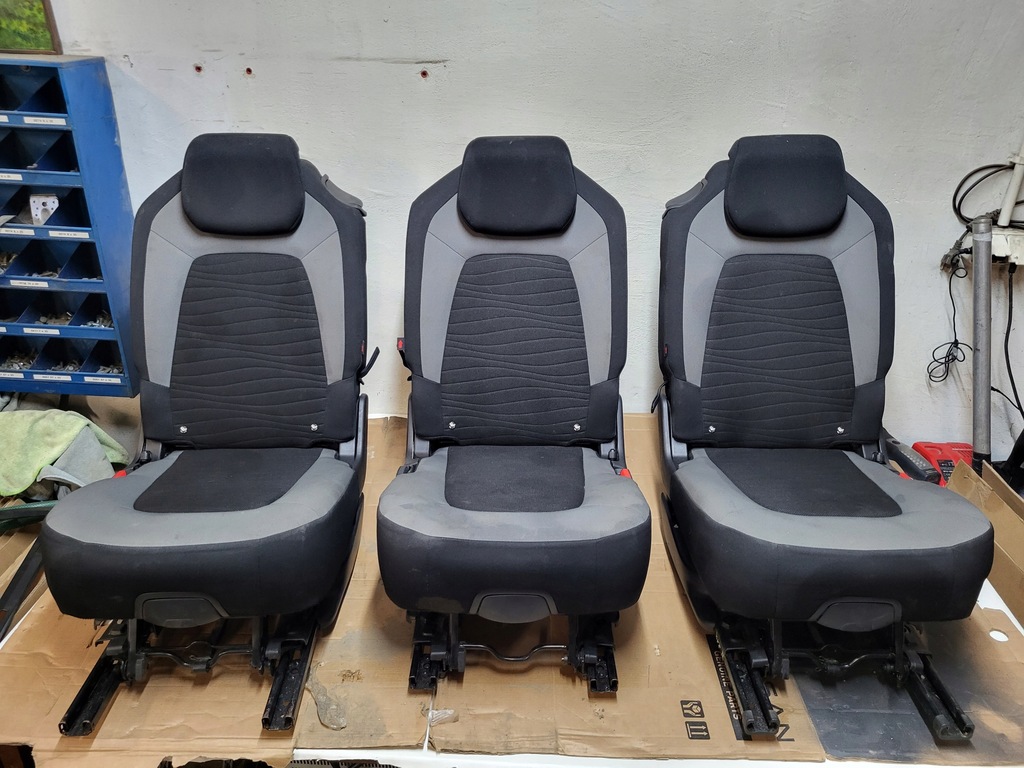 фото №1, Citroen c4 picasso ii сидіння заднє сидіння ремені комплект