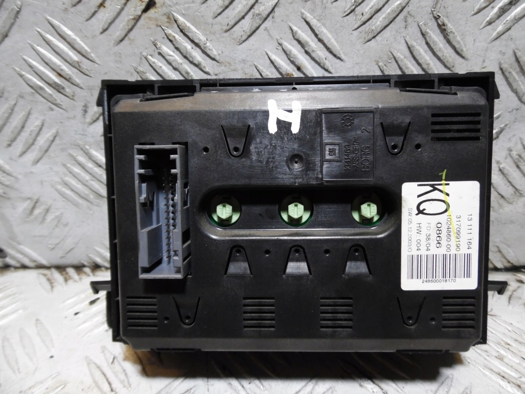 фото №3, Дисплей opel astra h 13111164