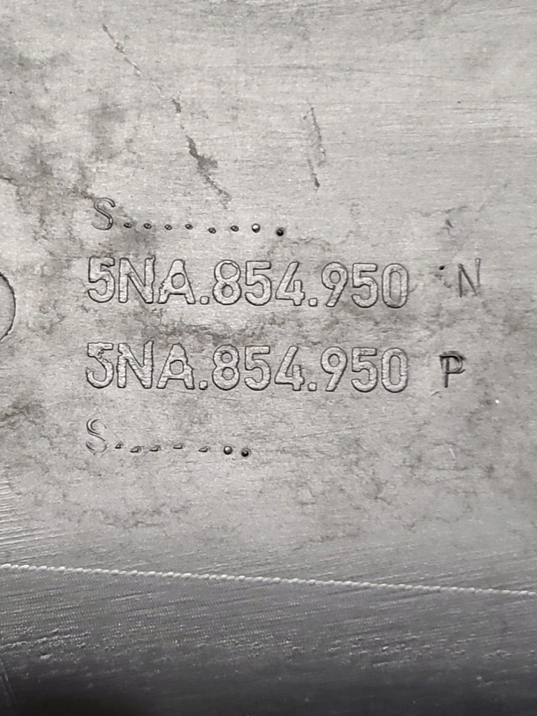 фото №10, Молдинг дверь задняя правая vw tiguan 2 ii 5na