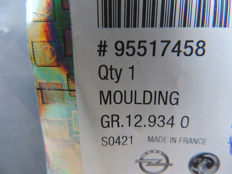 фото №7, Молдинг боковая правая opel vivaro b 93867911 nowa