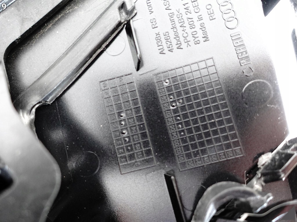 фото №10, Audi rs3 8y0 20- бампер рамка каркас решітка радіатора решітка радіатора перед 8y0853651h