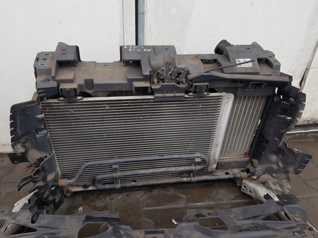 фото №4, Peugeot 508 i 10-14r 2.0 hdi pas передний радиатор вентилятор