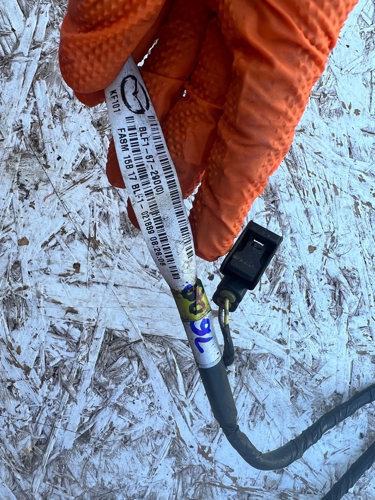 фото №10, Mazda 3 ii bm 13- жгут электропроводка pdc задняя 4 pdc