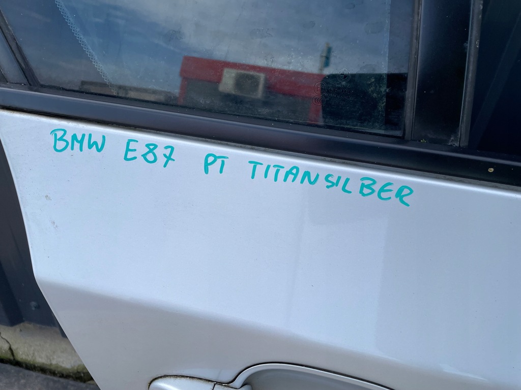 фото №7, Bmw 1 e87 04-11 двері правий задня titansilber