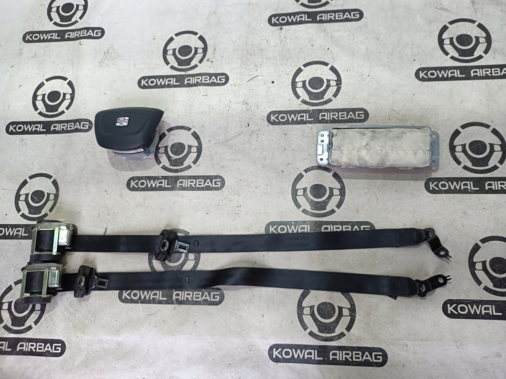 фото №11, Seat ibiza 6j iv lift lkp приборная панель панель  подушка безопасности подушки безопасности ремни