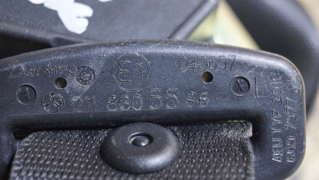 фото №8, Pas безпеки лівий перед mercedes cls w219 2118605586