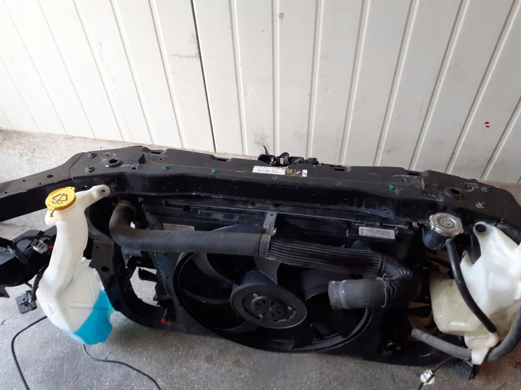 фото №5, Dodge durango 3.6 2011-17 pas передній балка підсилювач накладки на фари радіатор