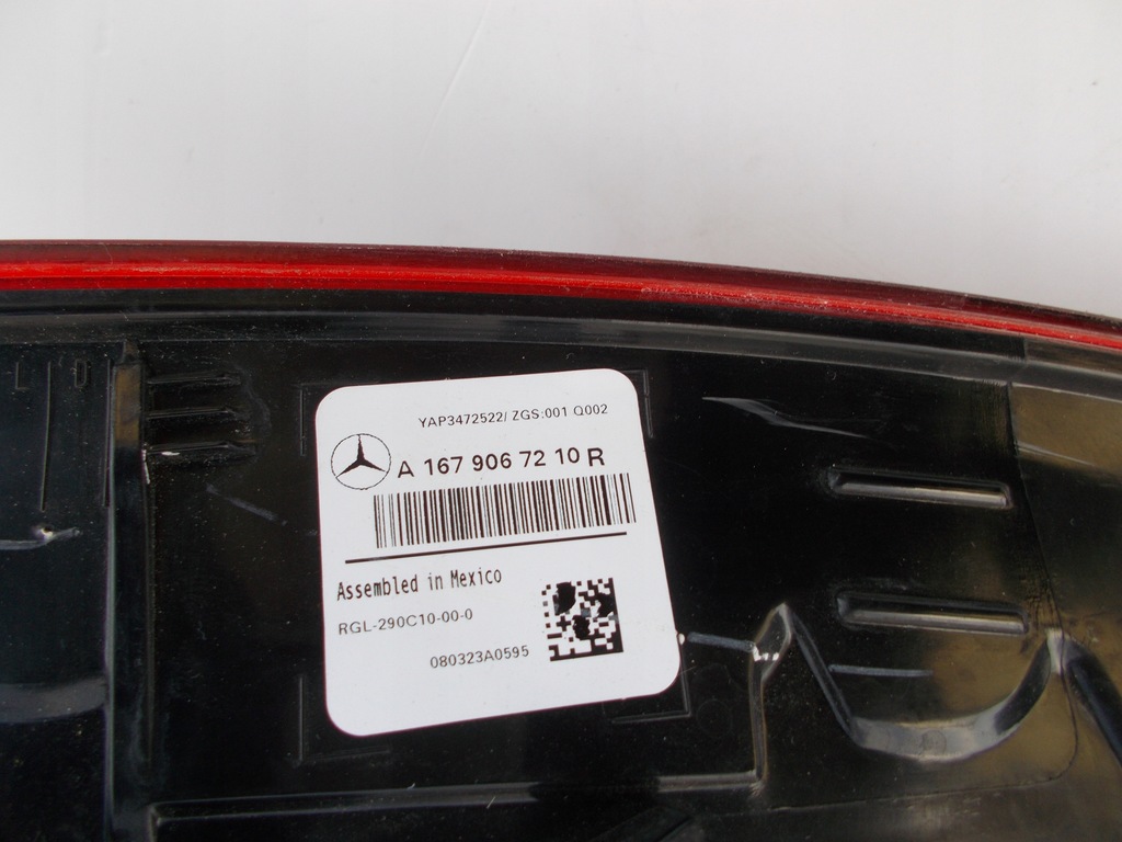 фото №9, Лампа задняя задняя mercedes gle coupe lift w167 w-167 правая a1679067210 europa