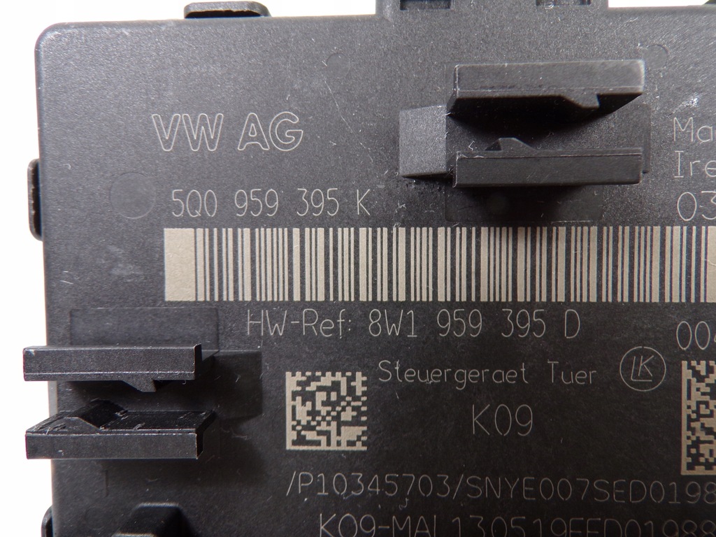 фото №10, Модуль блок управления дверь volkswagen оригинальный номер 5q0959395k
