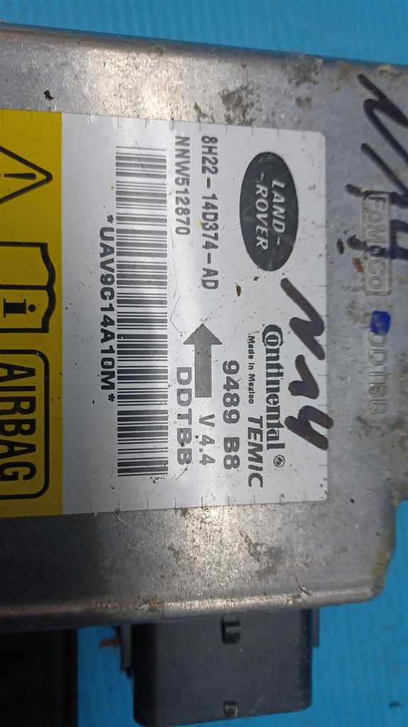 фото №3, Range rover l320 датчик подушек 8h22-14d374-ad