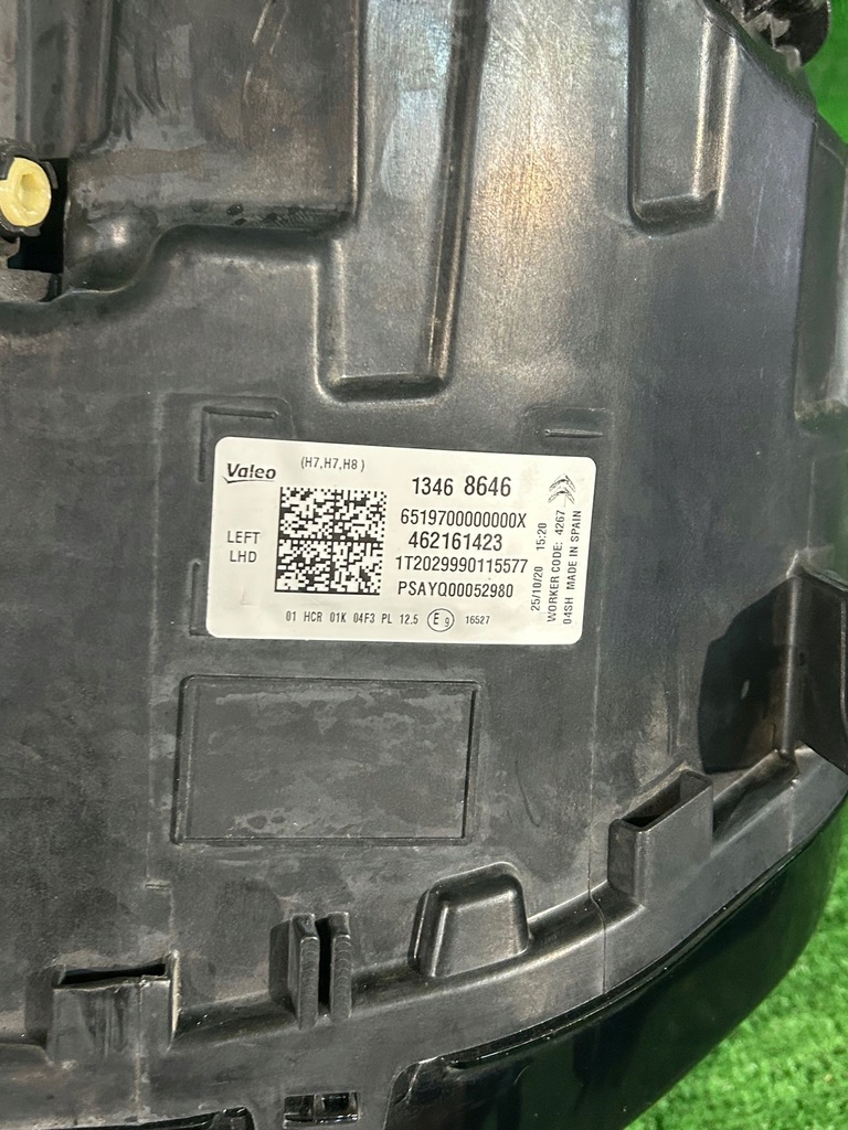 фото №4, Фара левый citroen c3 aircross nr:91