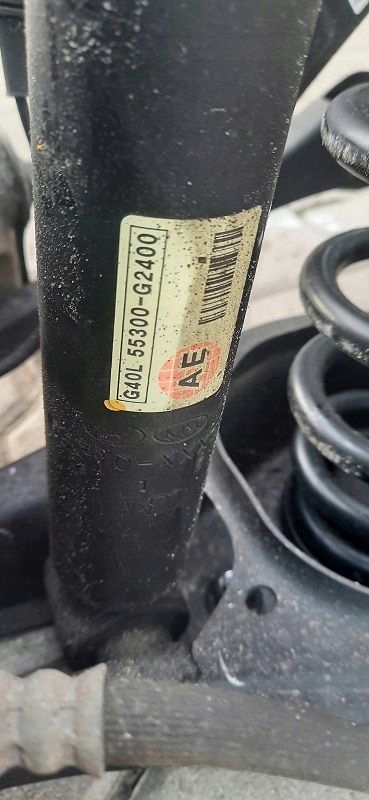 фото №5, Подвеска поворотный кулак ступица рычаг левый задняя hyundai ioniq 16+ гибрид