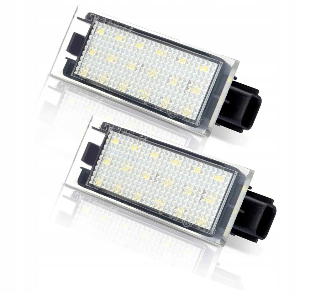 фото №1, Ліхтарі номерного знака реєстраційний led opel renault thalia ii twingo ii