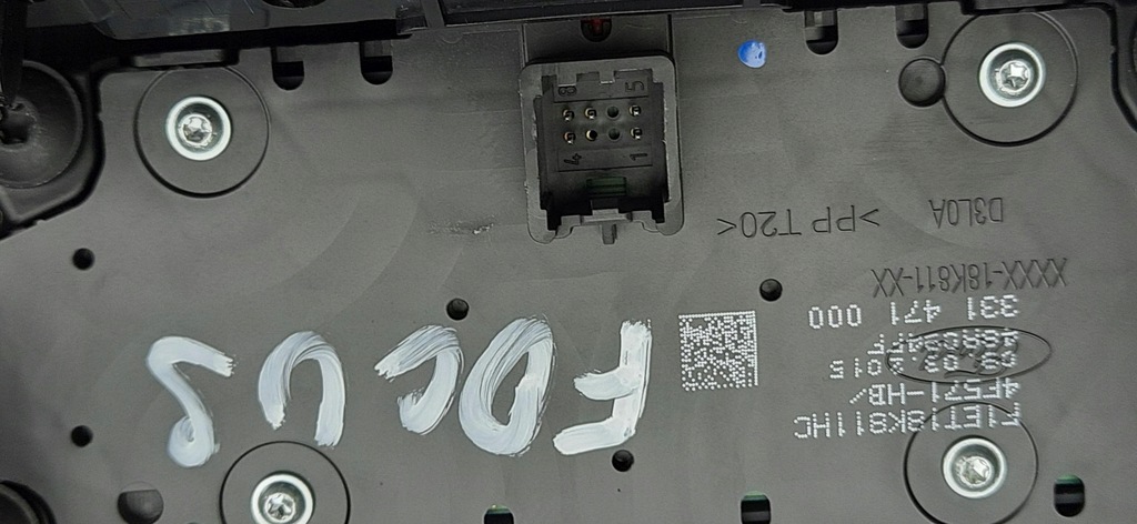 фото №7, Рамка радио защита панель управление ford focus mk3 lift f1et18k811hc