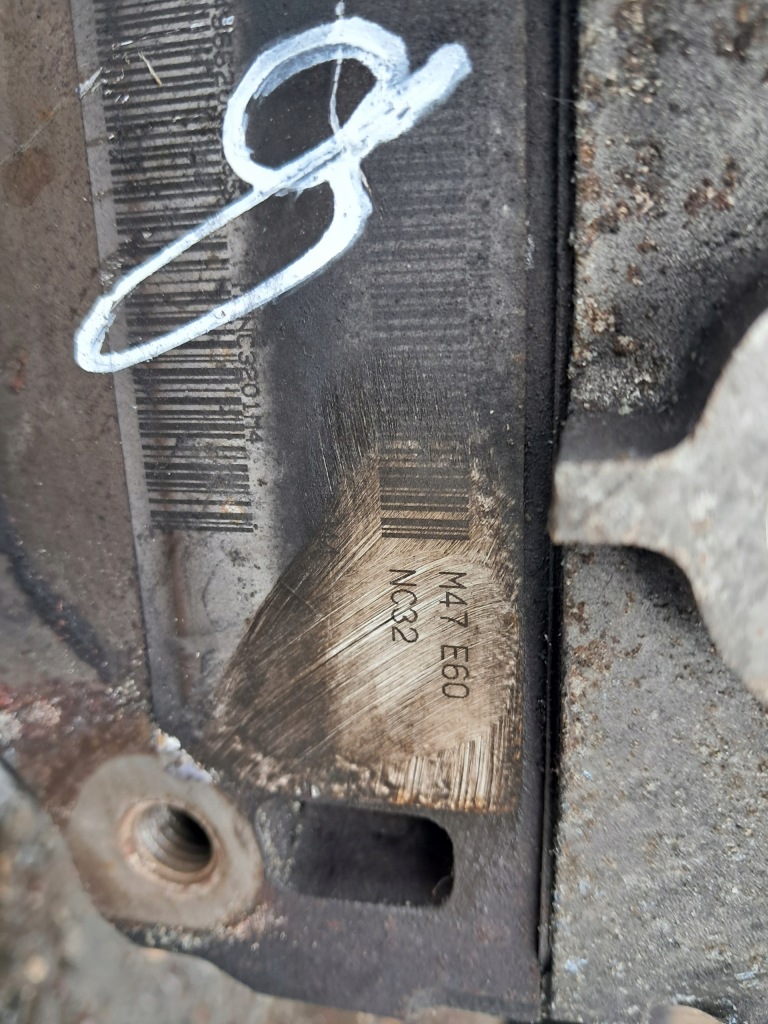 Двигун стійку  20 4d 4 / m47t2 / 7 786 664 / 163 km / bmw e60 520d / справний Київ