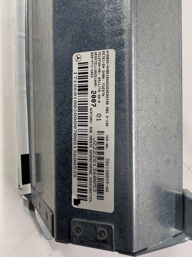 фото №1, Mercedes-benz slk r171 2008 подушка воздушная подушка безопасности пассажира